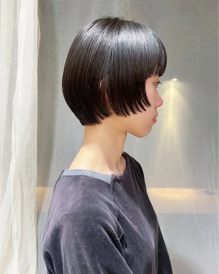ショート カット トリートメント ボブ/ショート 吉田竣のヘアスタイル
