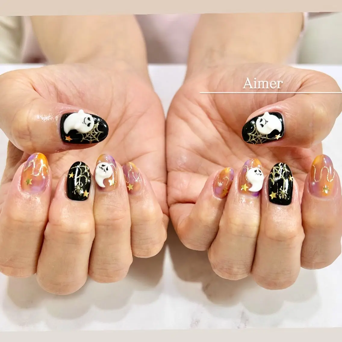 ネイル ハンドネイル nailsalon Aimerのネイルデザイン
