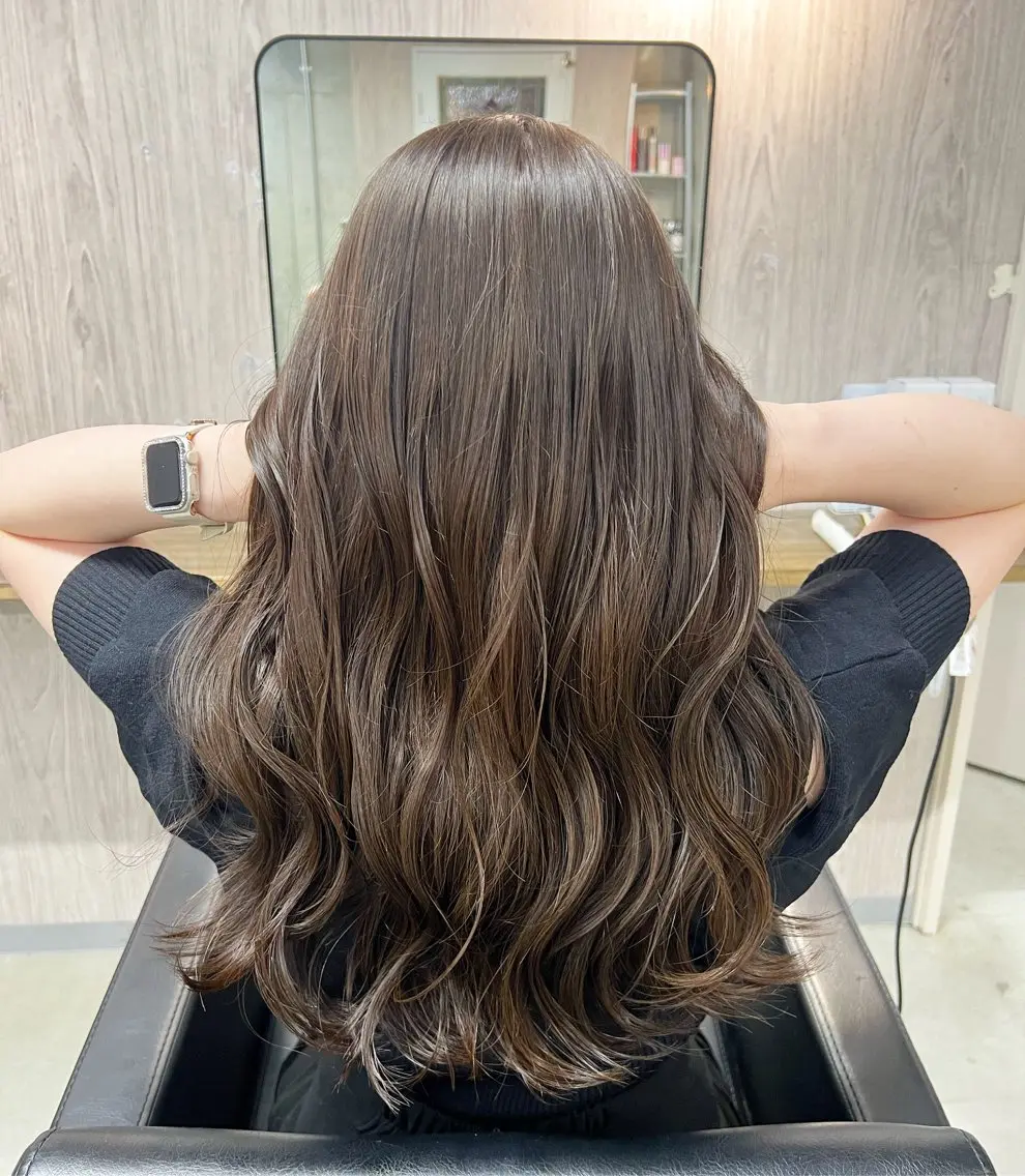 ロング lafit kaede/韓国ヘアのヘアスタイル