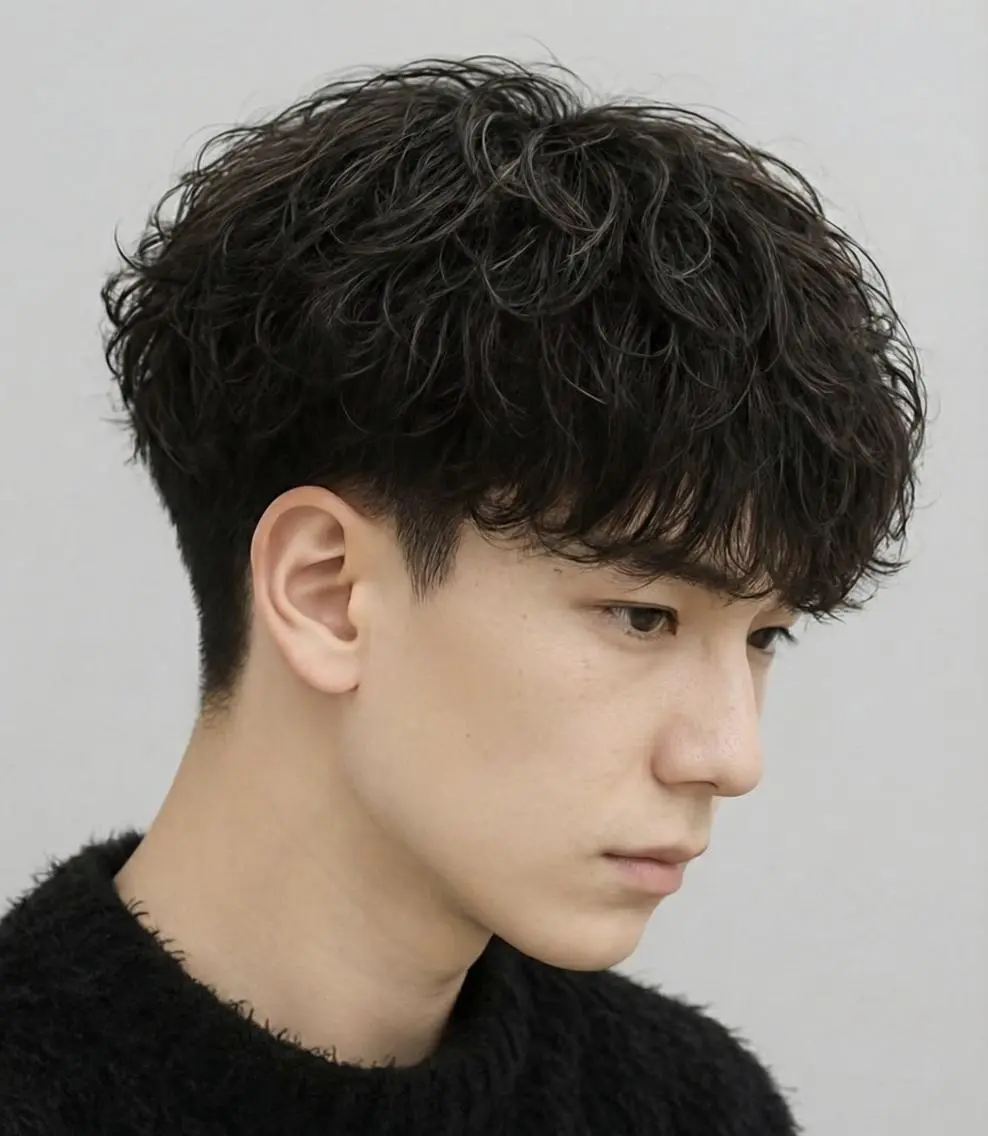 【ミニモ限定⚡️メンズ特化】メンズカット＋メンズパーマ各種+ケアパーマの写真