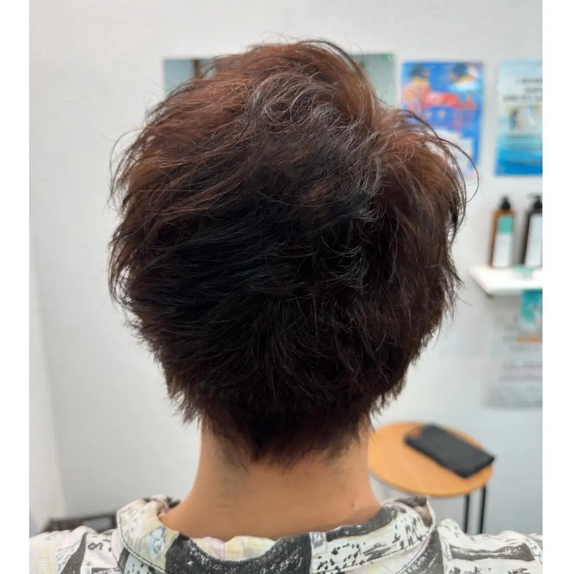 カラー メンズ 三原 友美のヘアスタイル