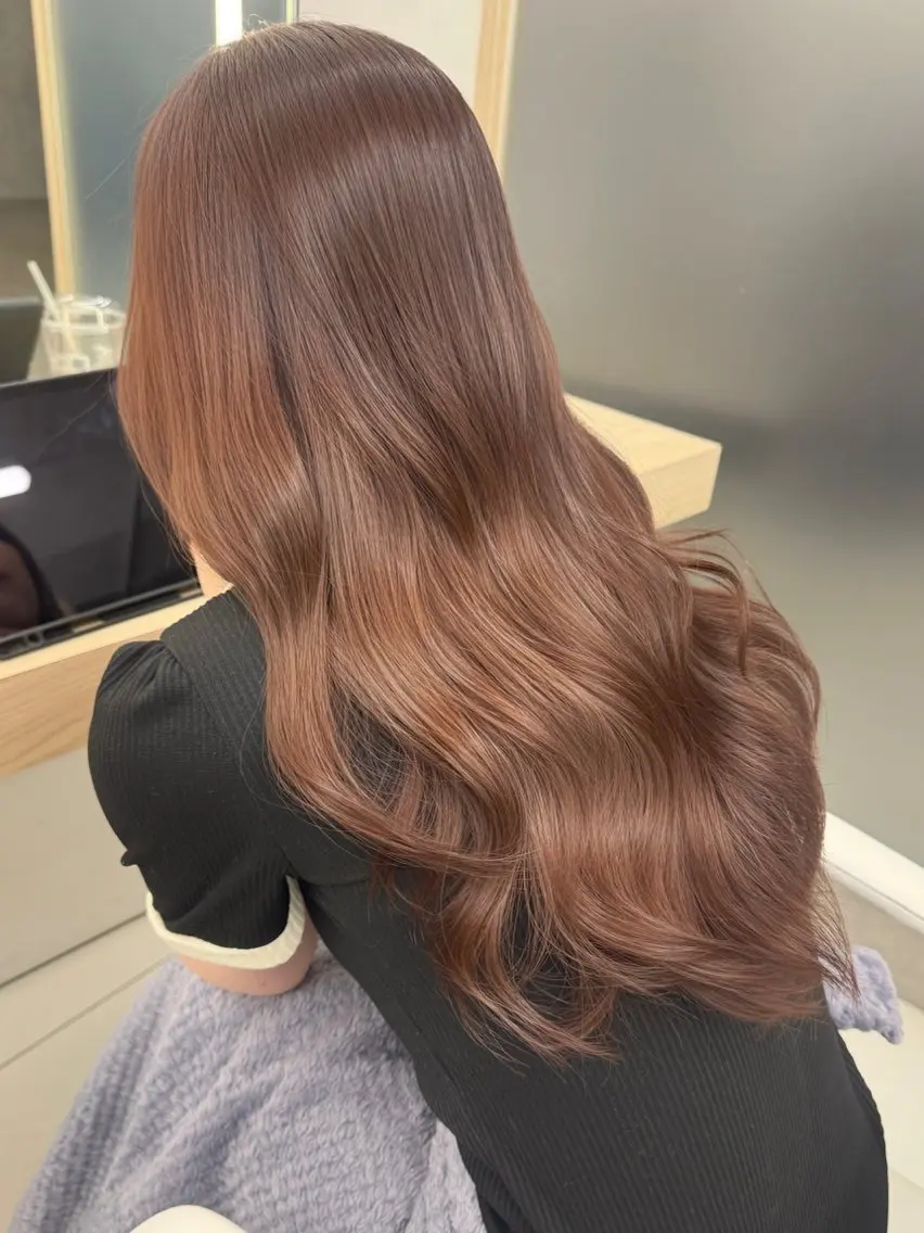カラー 石川 真尋のヘアスタイル
