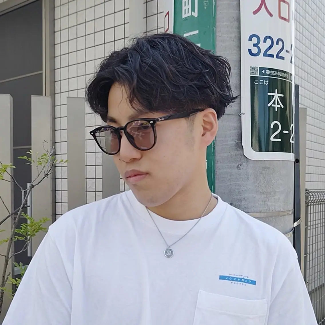 ショート パーマ メンズ co coのヘアスタイル