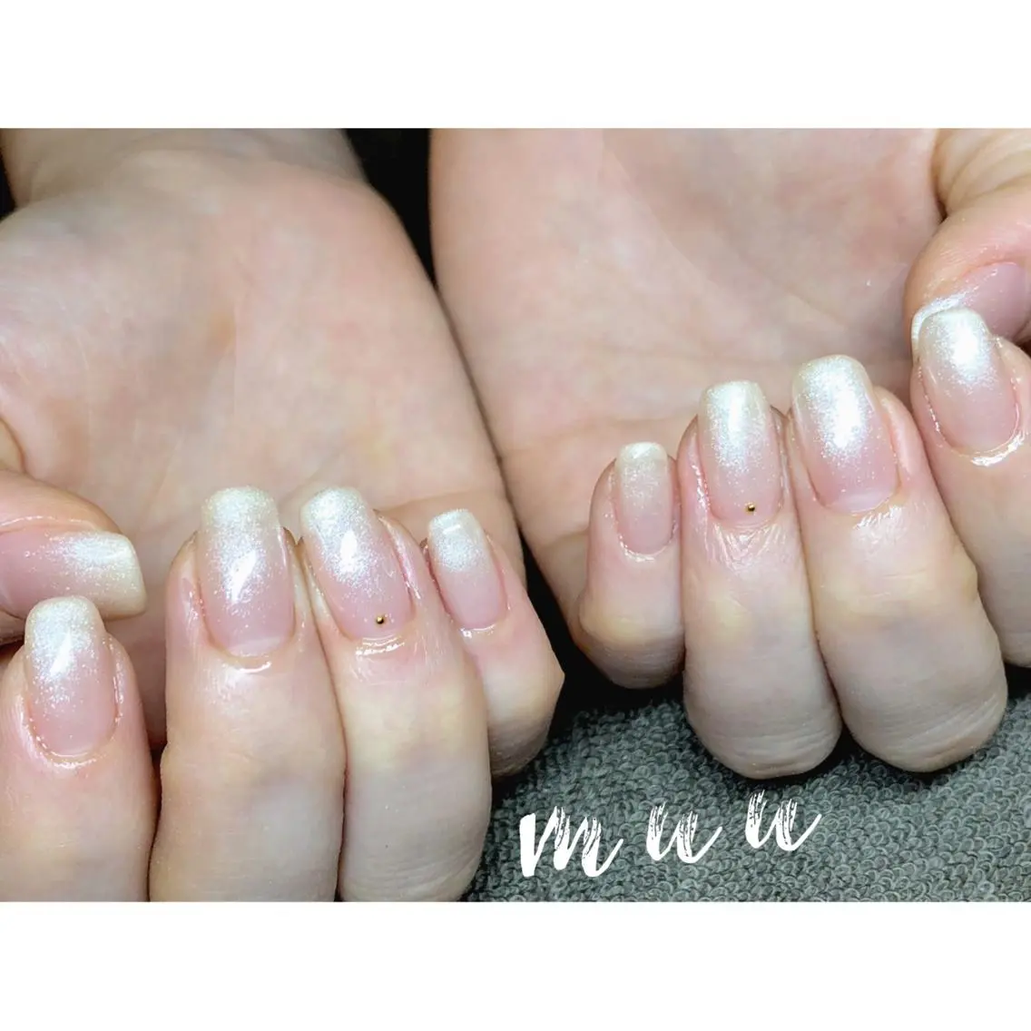 ネイル ストーンネイル muu nailのネイルデザイン