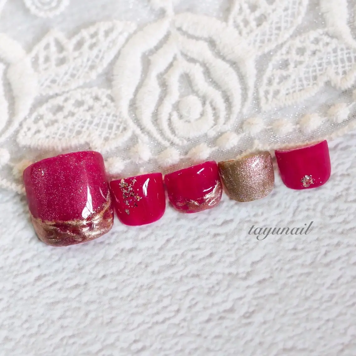 ネイル アートネイル ジェルネイル マグネットネイル ニュアンスネイル ワンカラーネイル フットネイル ネイルサロン 【たゆnail】のネイルデザイン