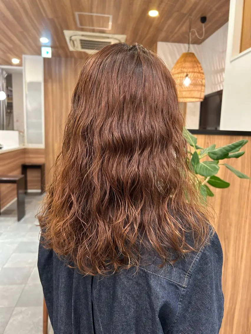 セミロング パーマ 穂乃香 BEAUTRIUMのヘアスタイル