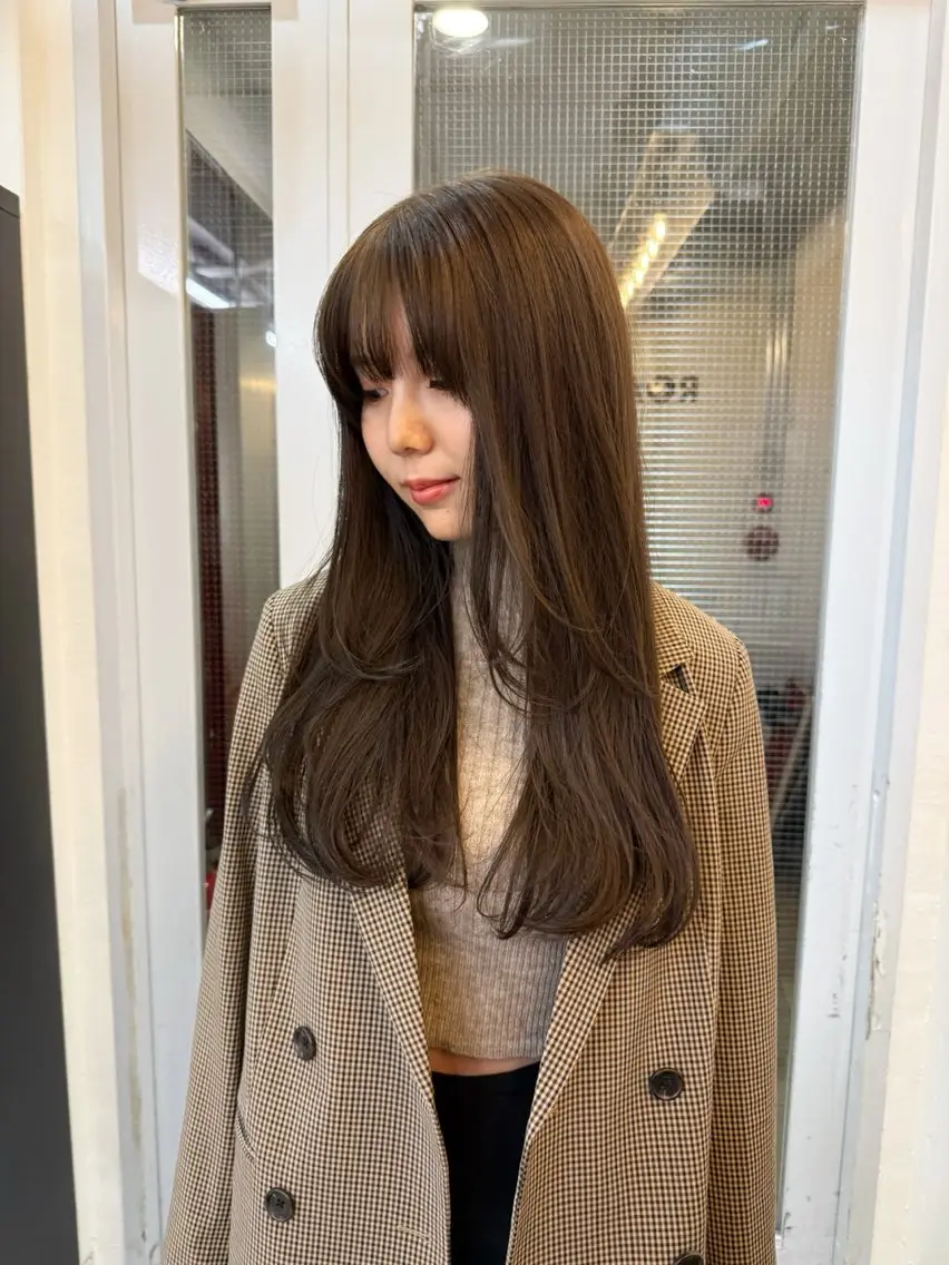 ☆1番人気☆🤍 cut+color+treatment🤍 【2step】の写真