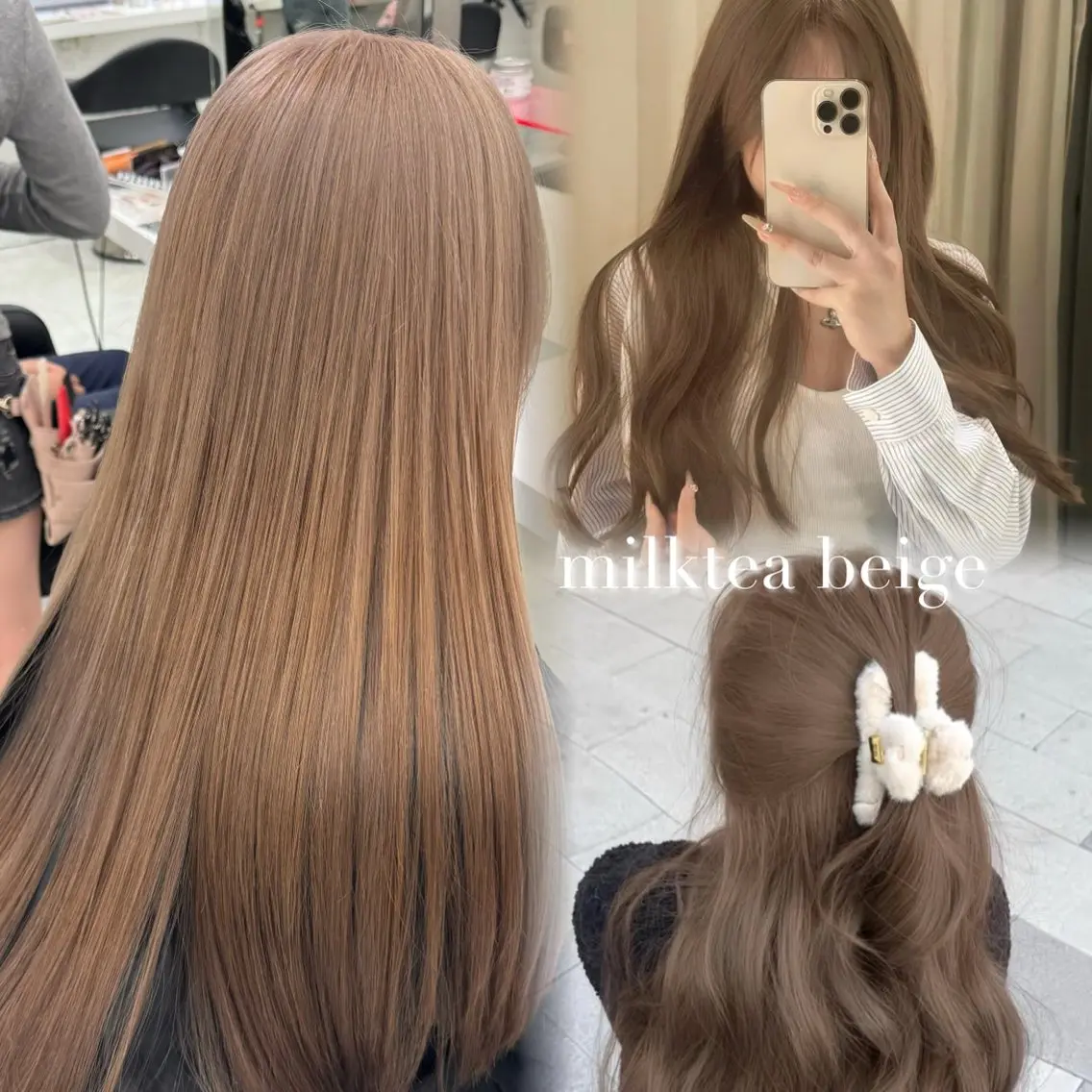 ロング カラー ヘアカラー 🎀淡色ガーリー🧁 透明感♡Nanamiのヘアスタイル