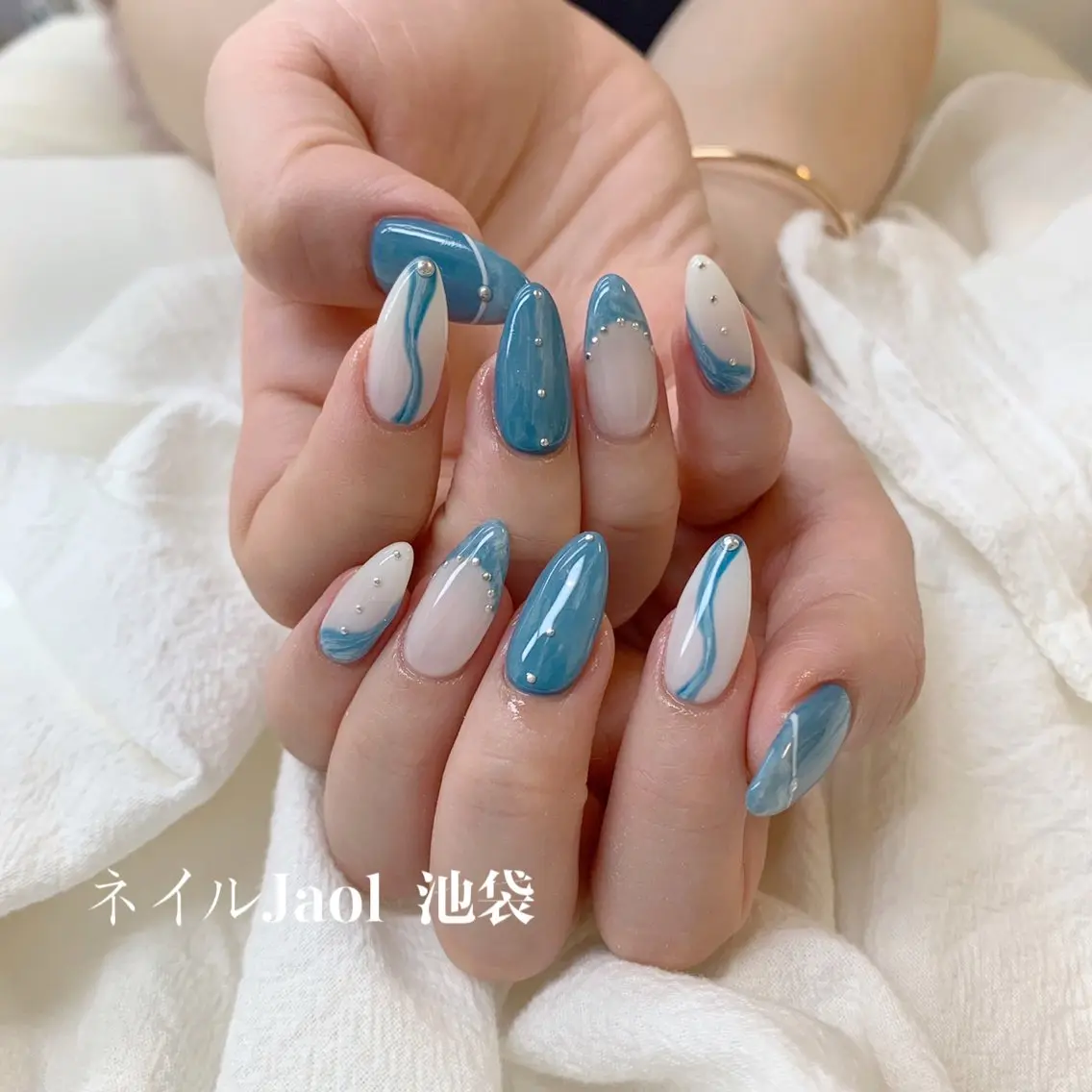 ロング ネイルJaol 池袋のネイルデザイン