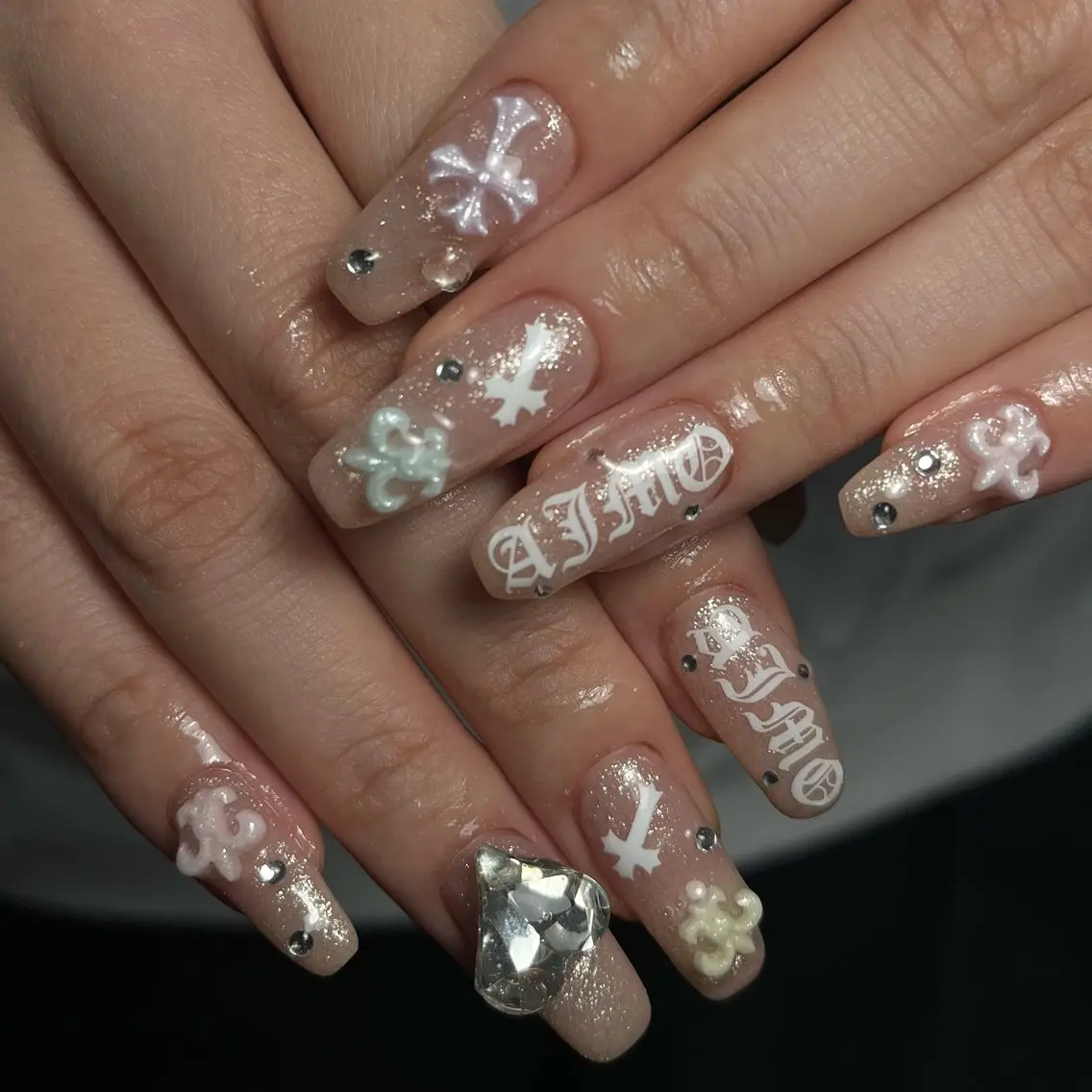 ネイル 韓国ネイル ワンホンネイル ハンドネイル ハンドケア Kawaii _Nailのネイルデザイン