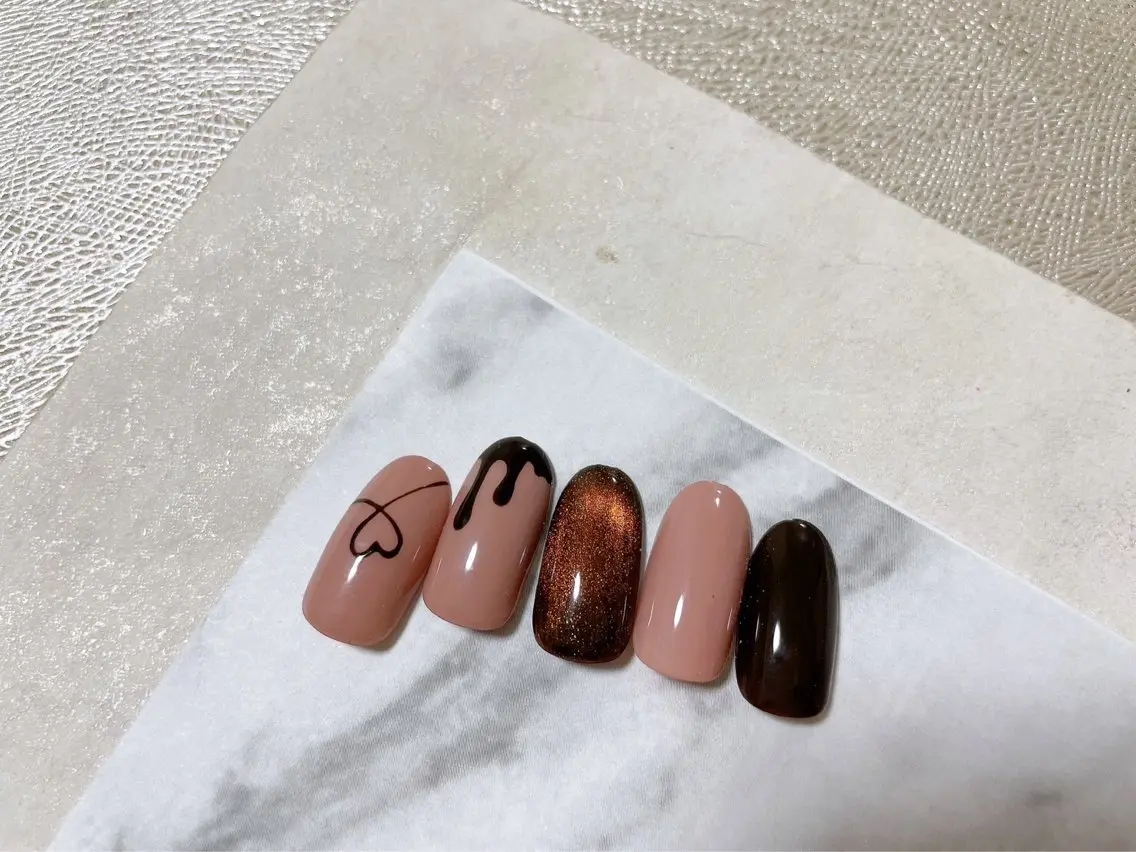 ネイル オーロラネイル フットネイル フレンチネイル ジェルネイル 韓国ネイル kiki nail &brow二子玉川のネイルデザイン