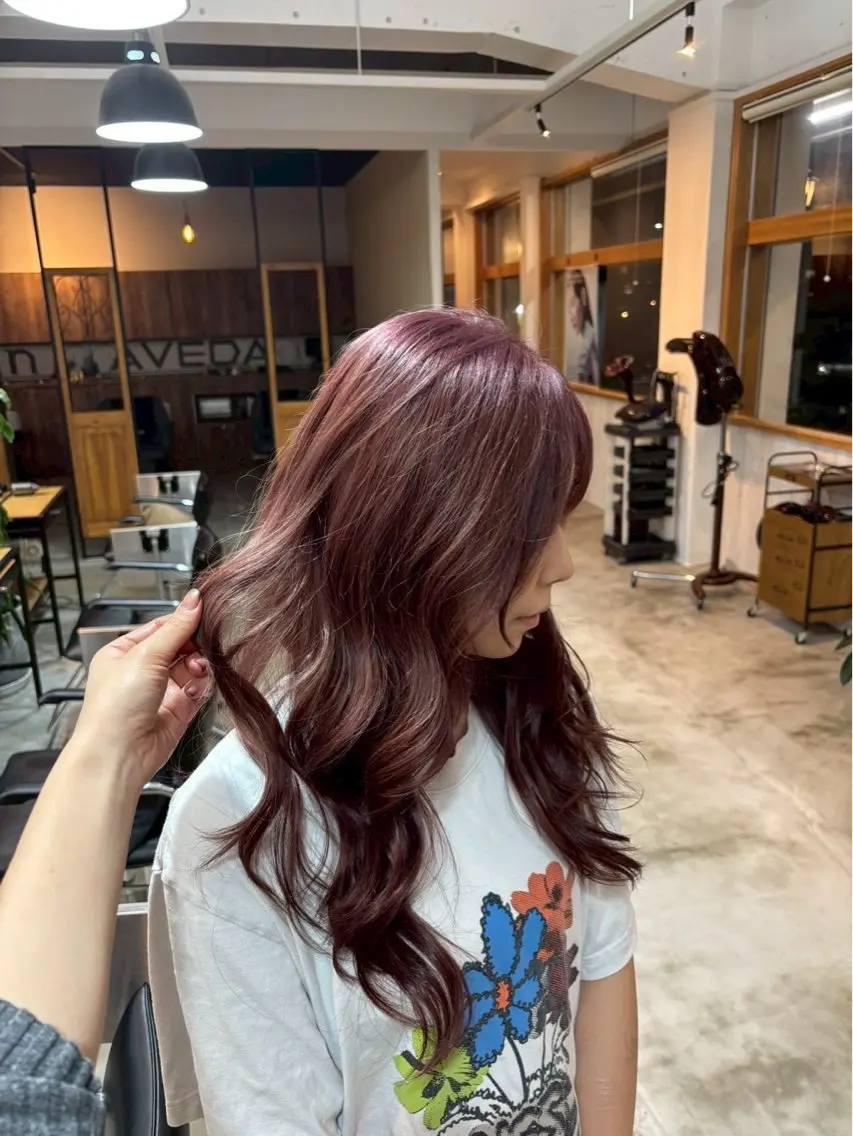 🍒AVEDAカラー🍒 天然由来成分97%のカラー剤を使用の写真
