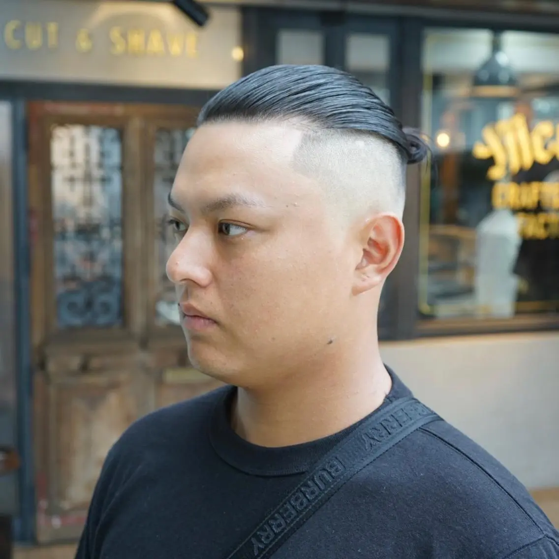 メンズ ビジネス フェードカット スキンフェード 💈AOTA KEISHI💈のヘアスタイル