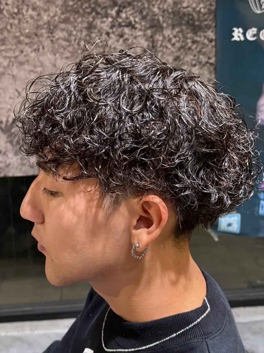 【カット、パーマモデル】🔥メンズカット＋パーマモデル🔥RISE綾瀬店の写真