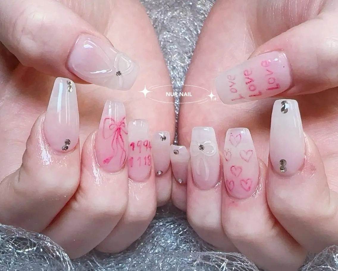 ネイル ハンドネイル ハンドケア 🫧NUR NAIL✨のネイルデザイン