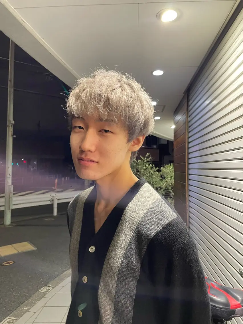 メンズ OjOmano ケンタのヘアスタイル