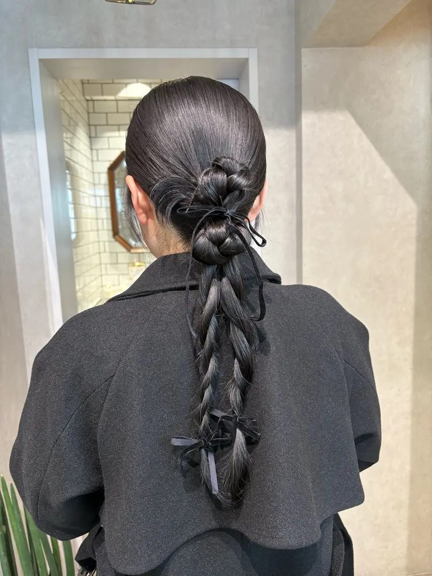 ロング ヘアセット 透明感モテスタイル 💞SHIORI💞のヘアスタイル