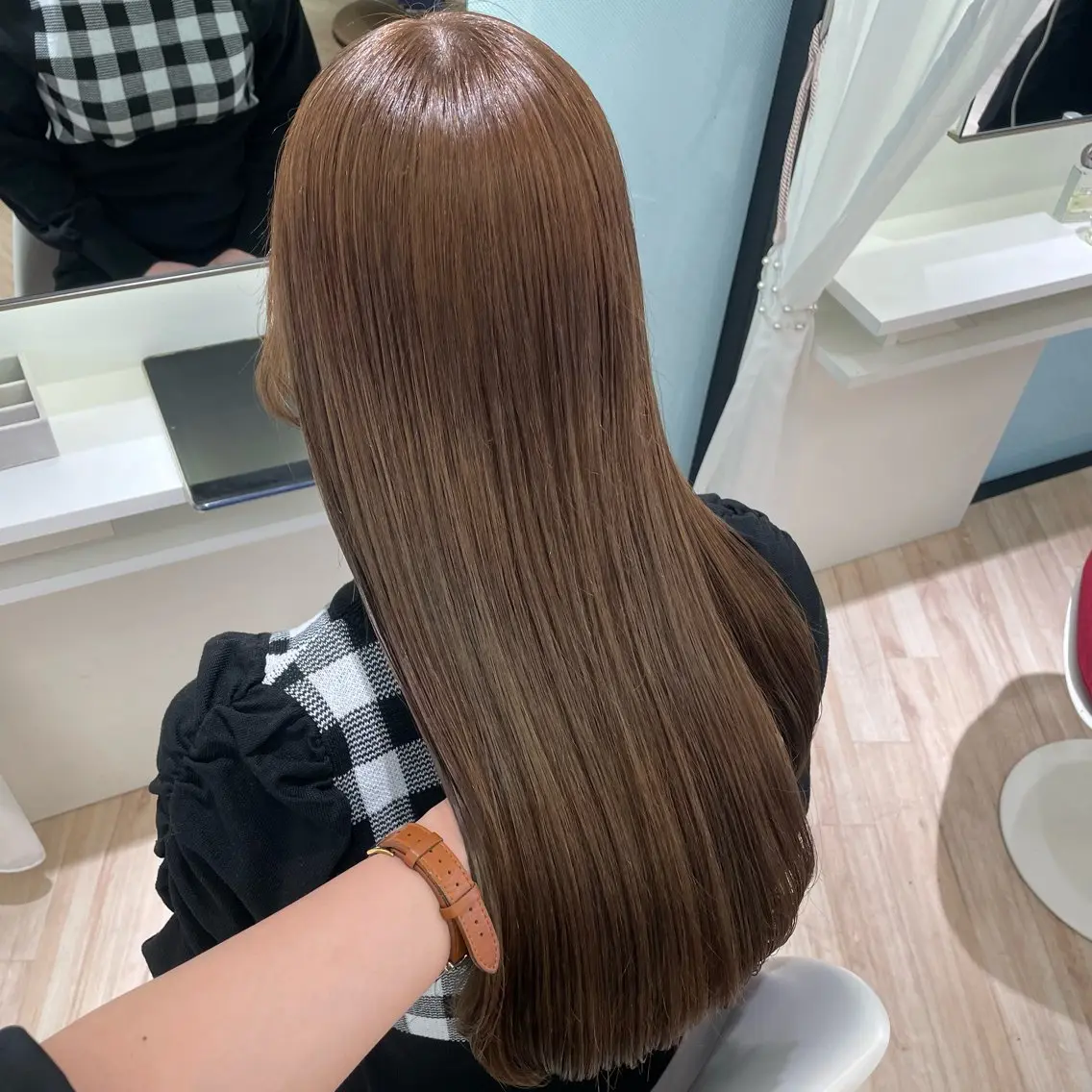 ロング カラー Parve Mix /頓宮 稚愛🤍のヘアスタイル