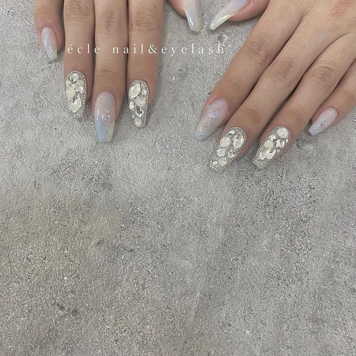 ネイル ハンドネイル écle nail&eyeのネイルデザイン