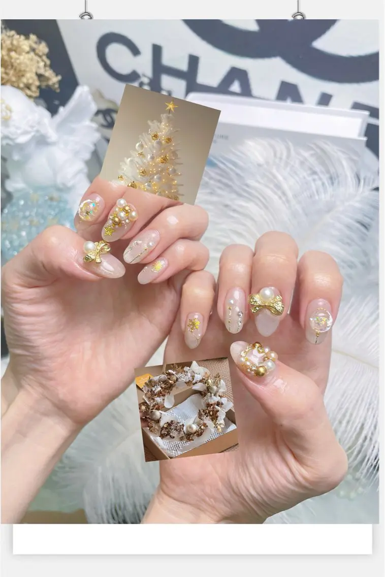 ネイル クリアネイル ハート キラキラネイル 韓国ネイル マグネットネイル ハンドネイル princess スカルプ専門店のネイルデザイン