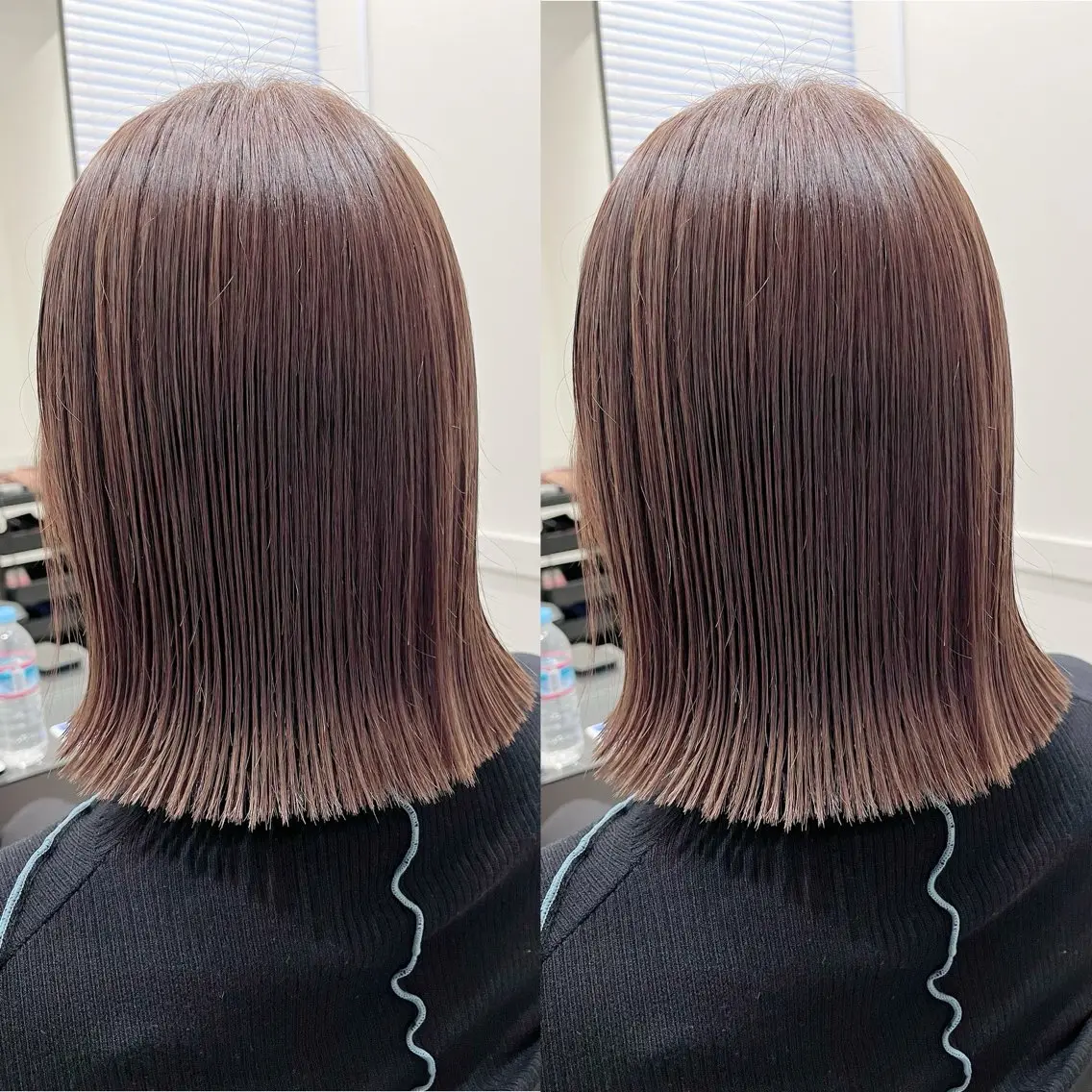 ショート 切りっぱなしボブ ボブ 美髪縮毛矯正/ レイヤーカット/西村のヘアスタイル