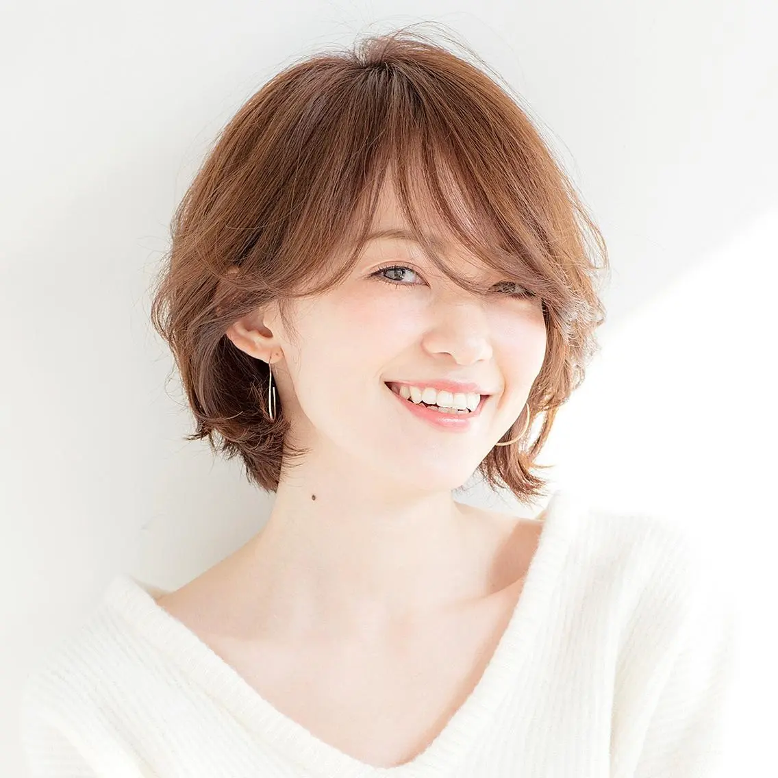 ショート カラー ゆうつ やすひとのヘアスタイル