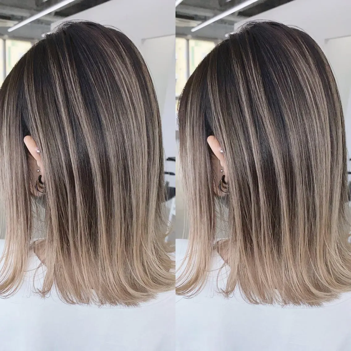 ショート カラー カット ヘアカラー ブリーチ 透明感HIDEのヘアスタイル