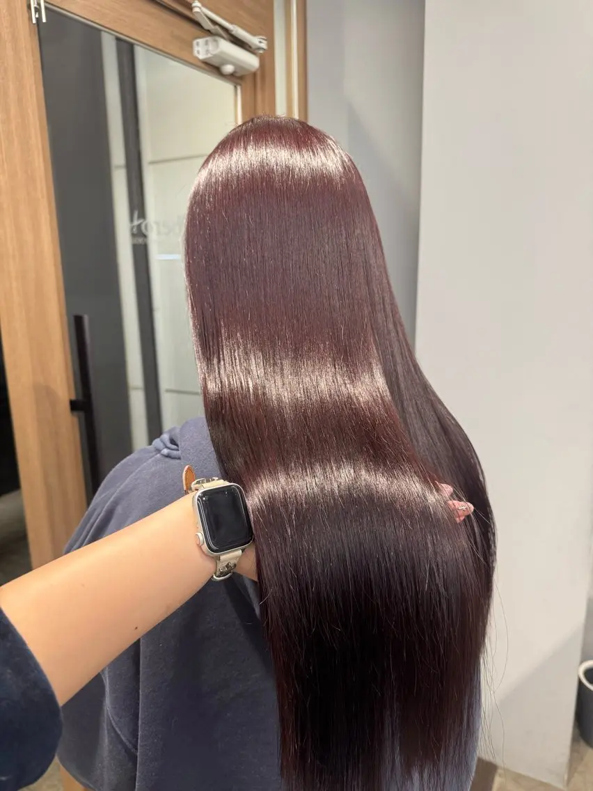 ロング ヘアカラー トリートメント ヘアセット sakura / color ✧のヘアスタイル