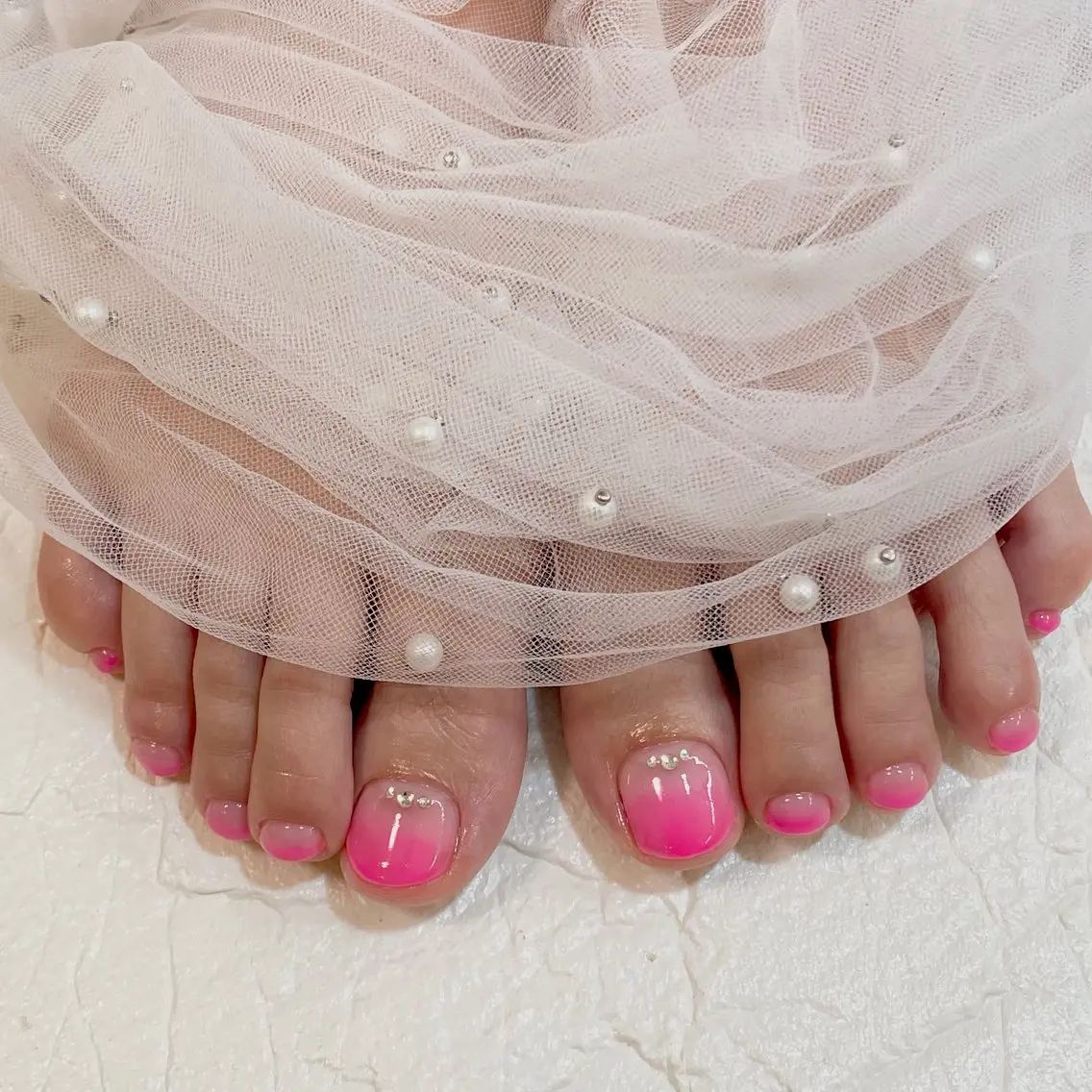 ネイル フットネイル 🤎AMI🤎 Ribbon佐野店のネイルデザイン