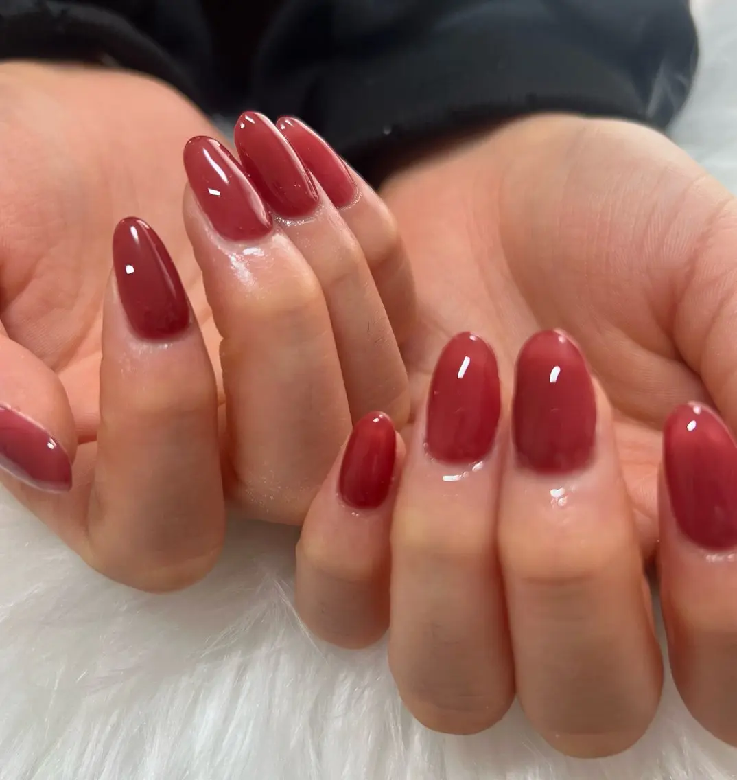 ネイル ワンカラーネイル ハンドネイル Pleasure / macoのネイルデザイン