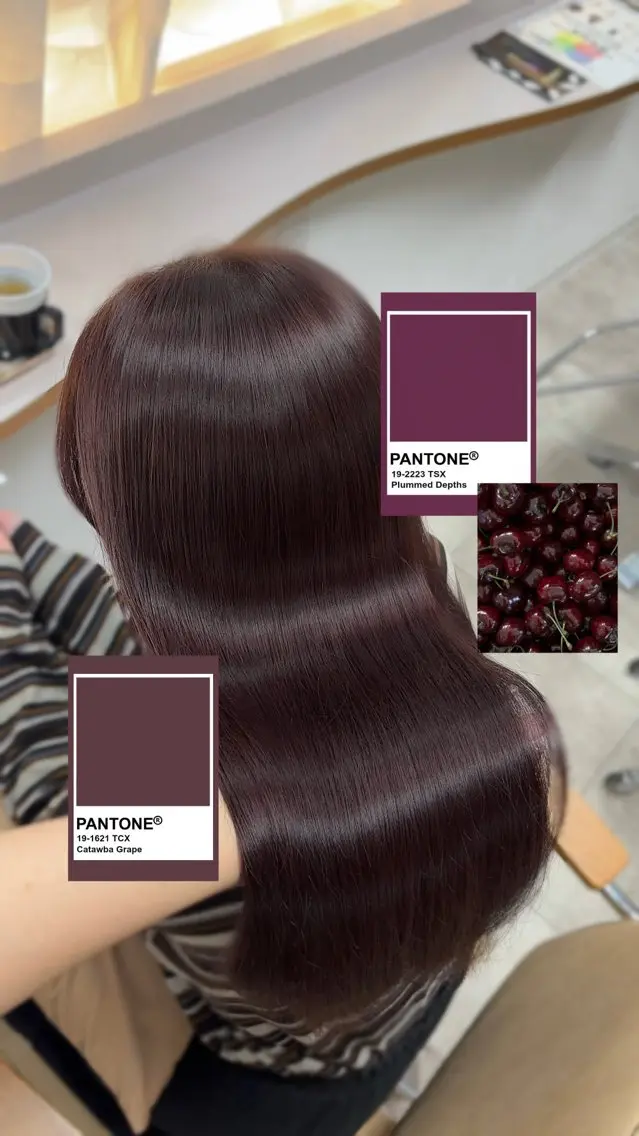 セミロング カラー カット ヘアカラー トリートメント Saho/グレージュ /オリーブ/艶カラーのヘアスタイル