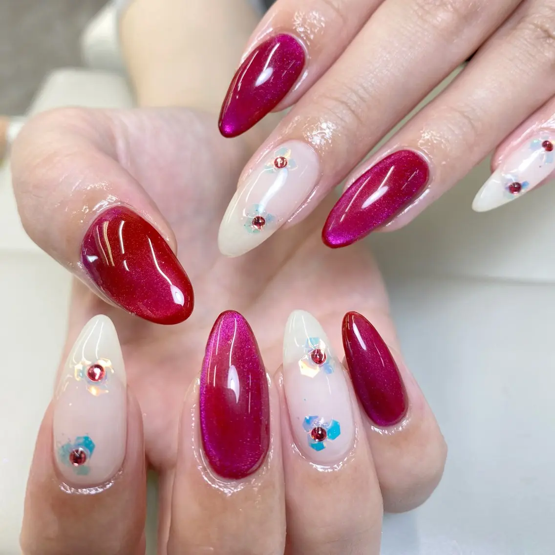 ネイル ハンドネイル AngelChris ビューティーサロン琳のネイルデザイン