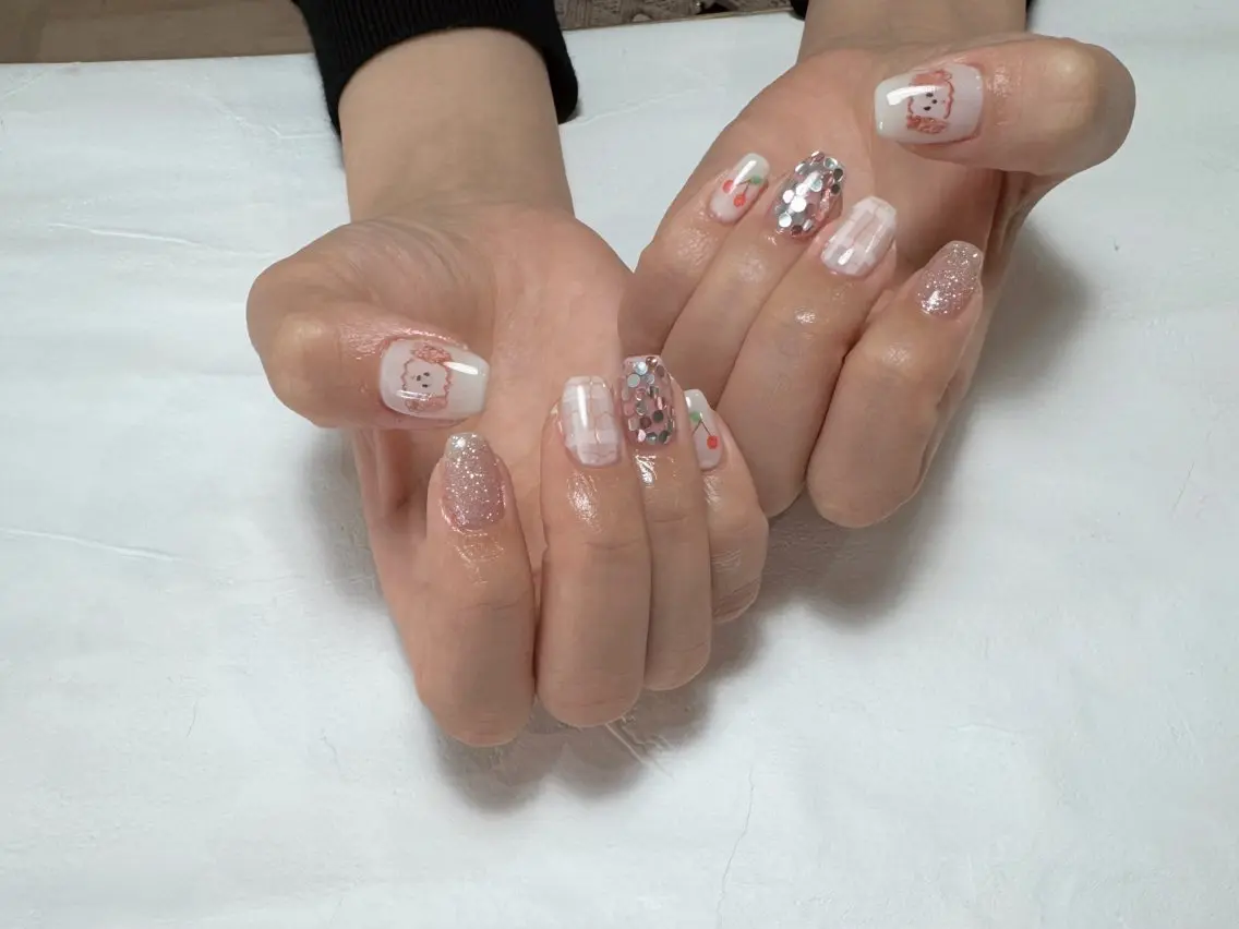 ネイル ハンドネイル MARU NAIL Hinaのネイルデザイン