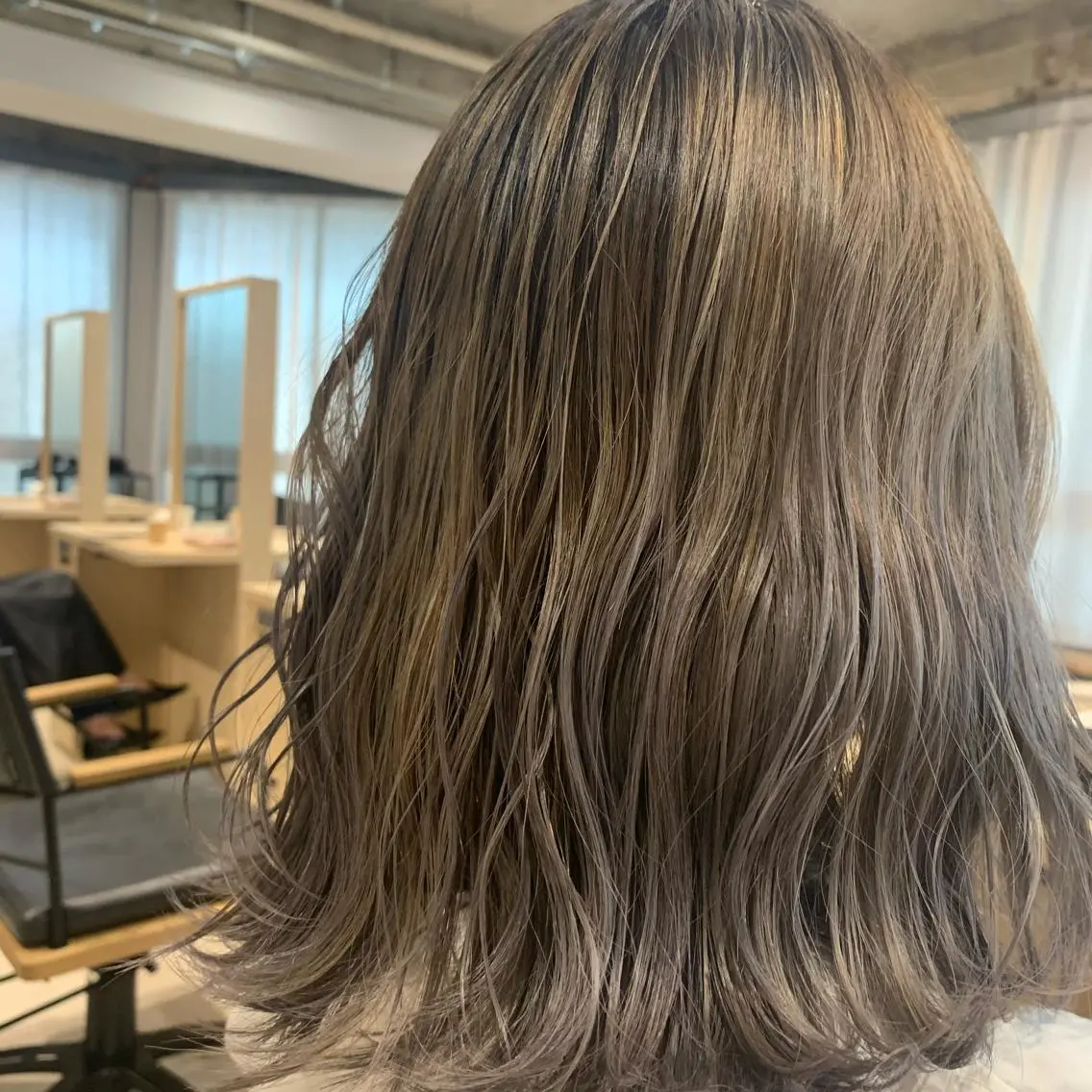 ミディアム 西岡 優太のヘアスタイル