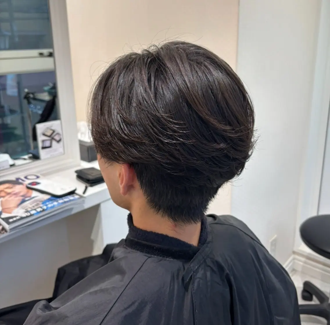 パーマ 間島 叶のヘアスタイル