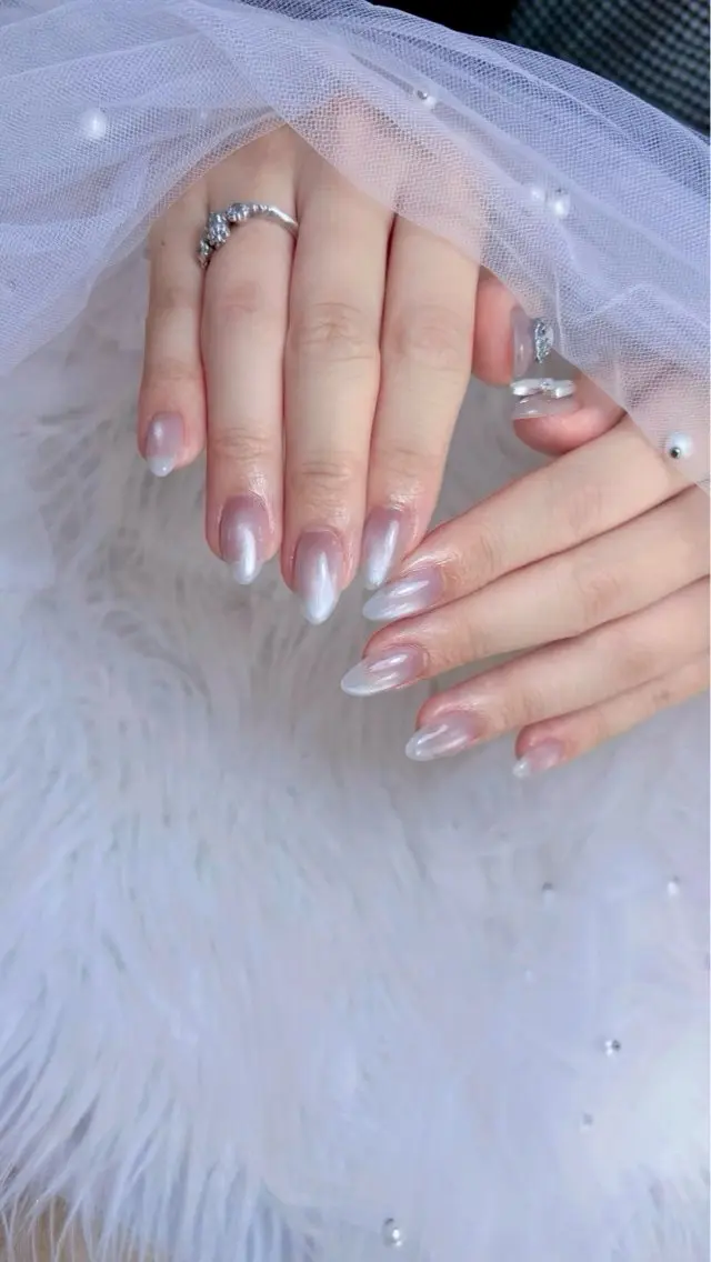 ネイル ワンカラーネイル ハンドネイル 𝑬𝑹𝑰𝑲𝑨 𓂃🎀𓈒𓏸のネイルデザイン