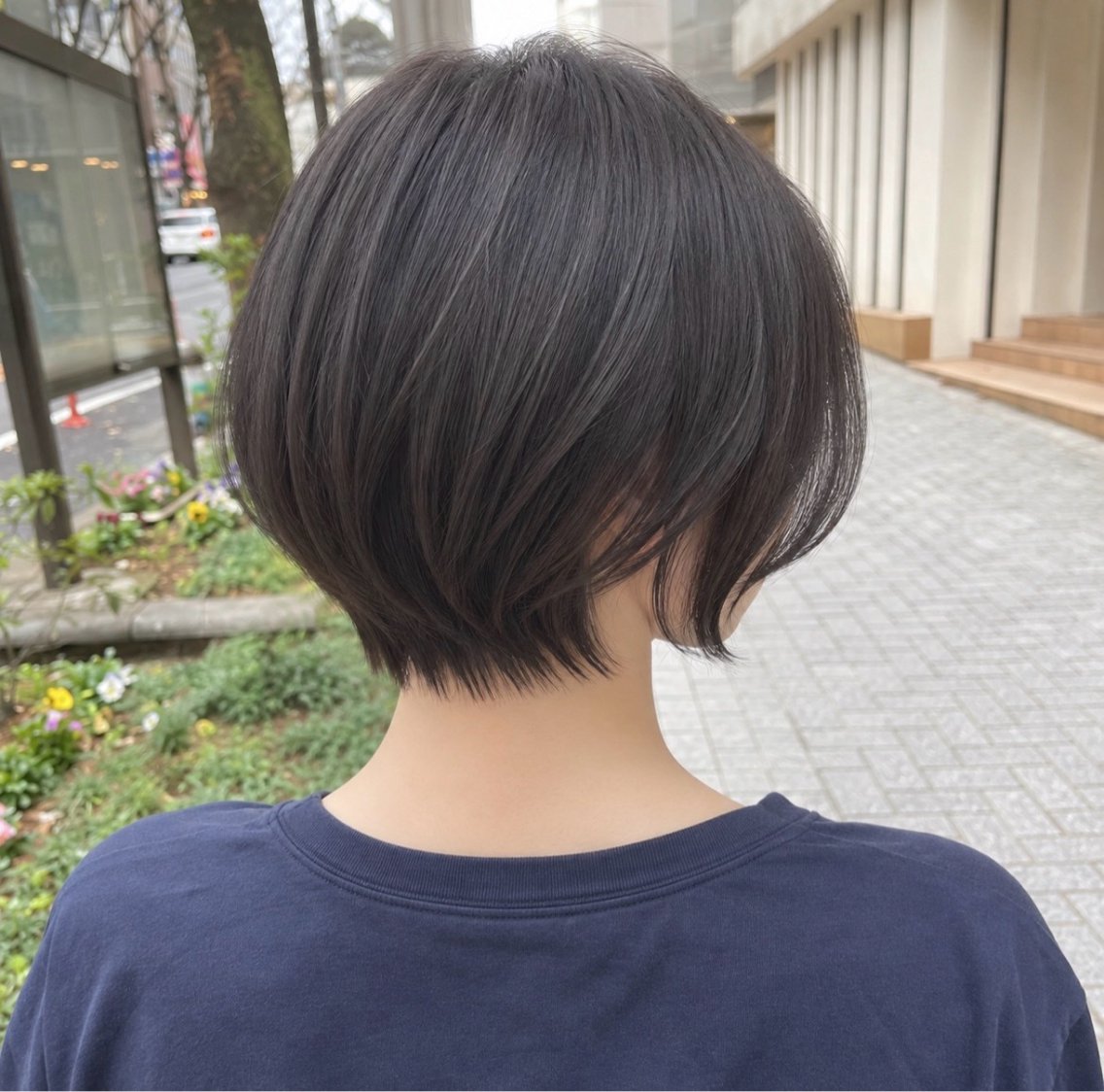 ショート 韓国ヘア🇰🇷／ 艶カラー鈴木萌愛🩶のヘアスタイル