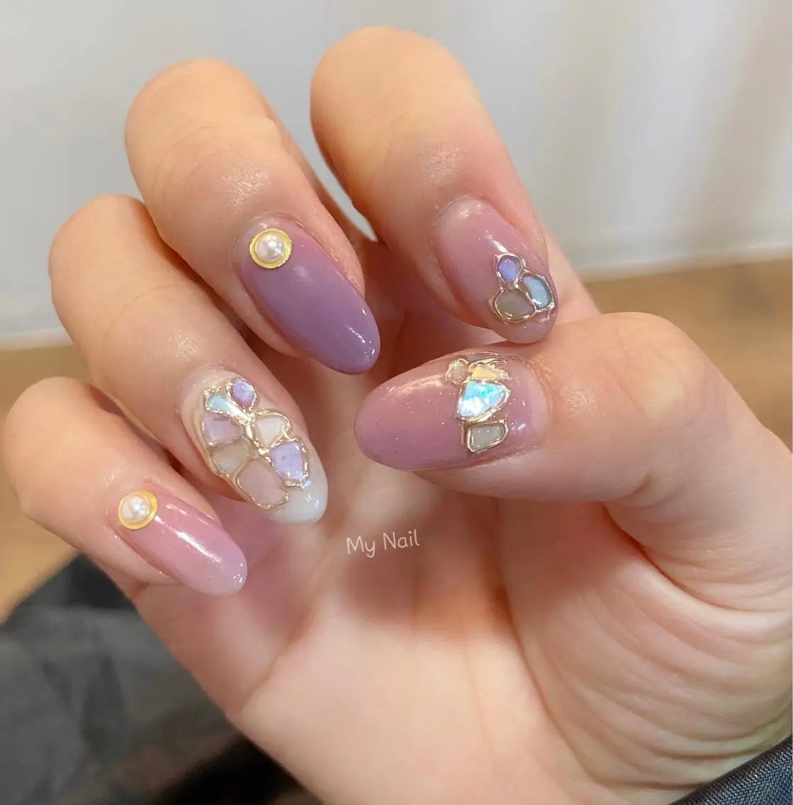 ネイル アートネイル フラッシュネイル フラワーネイル フットネイル フレンチネイル Moci Nail Salonのネイルデザイン