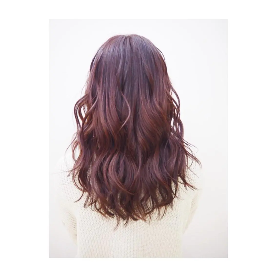 セミロング カラー 永岡 鉄平のヘアスタイル
