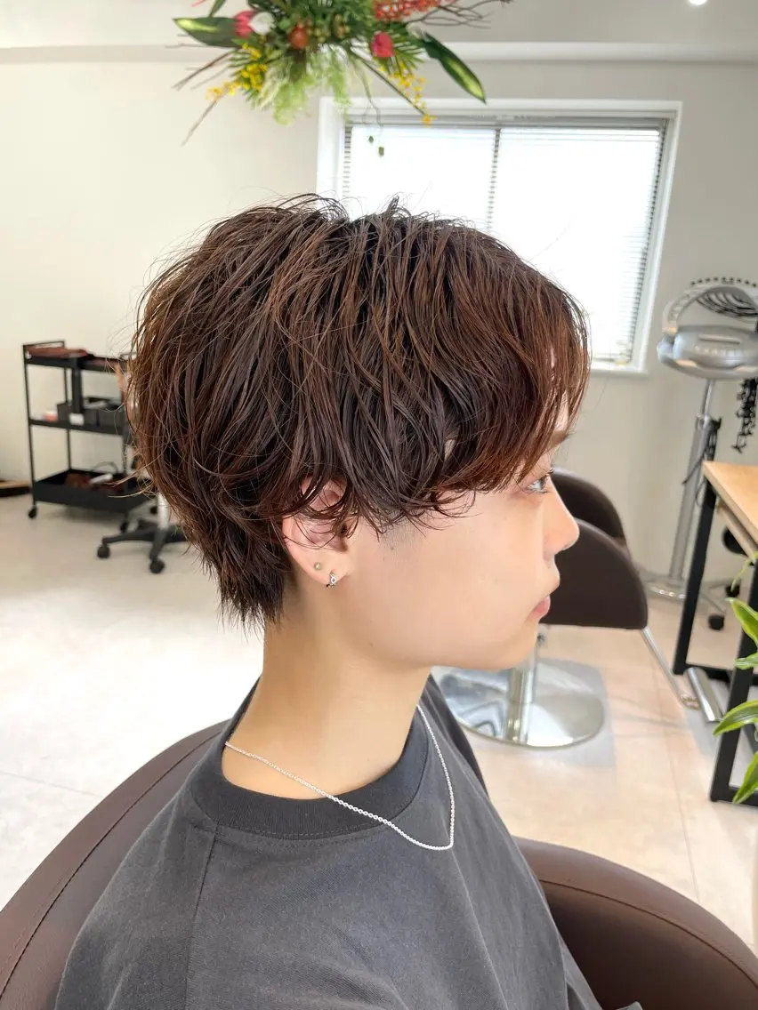 ショート パーマ ショートヘア moro 丁寧なカウンセリングのヘアスタイル