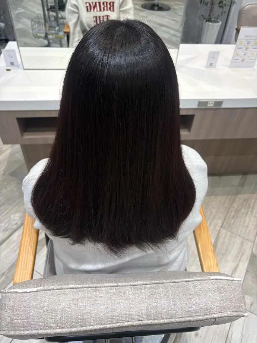 ✨うる艶✨髪質改善カラーの写真