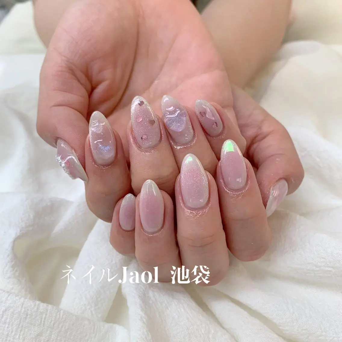 ロング ネイルJaol 池袋のネイルデザイン