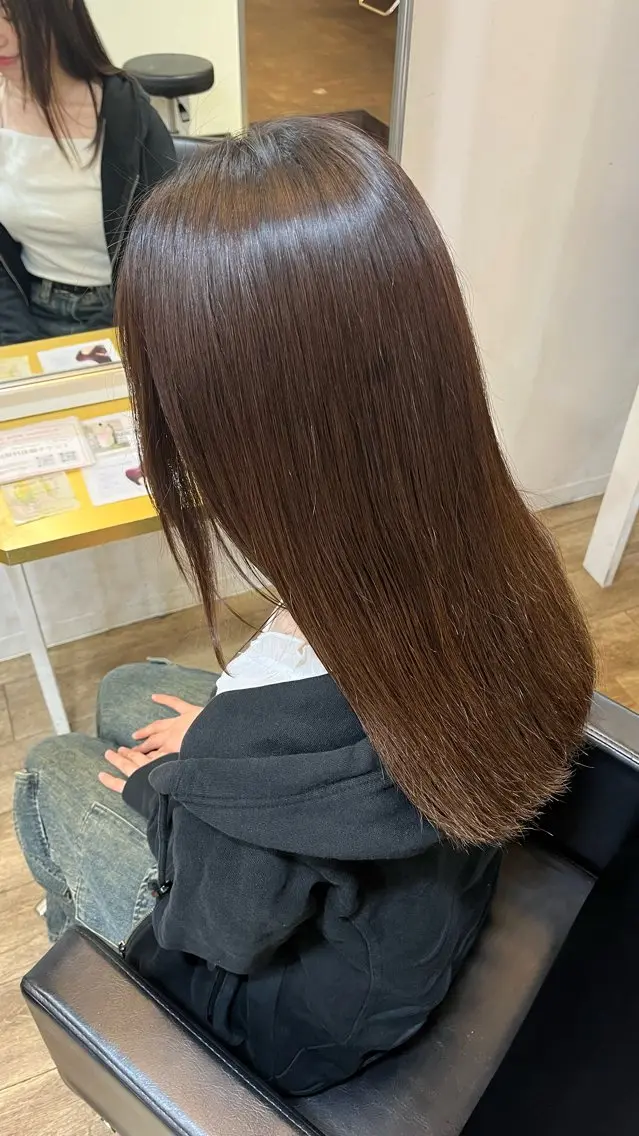 ロング 冨田 悠稀/ 髪質改善カラー🫧のヘアスタイル