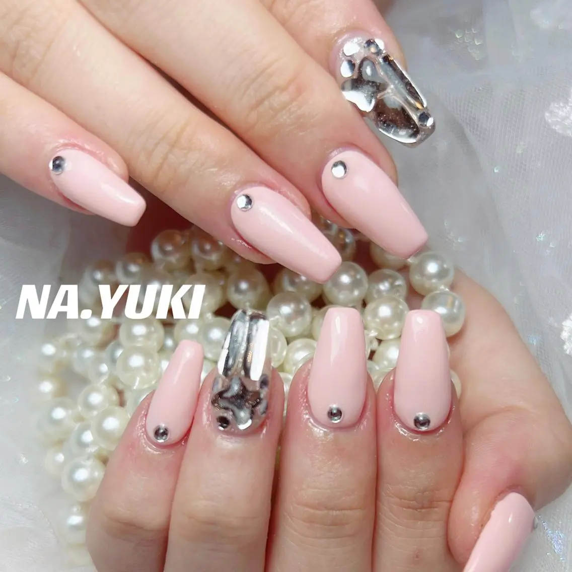 ネイル ハンドネイル ハンドケア YUKI 💗 渋谷店のネイルデザイン