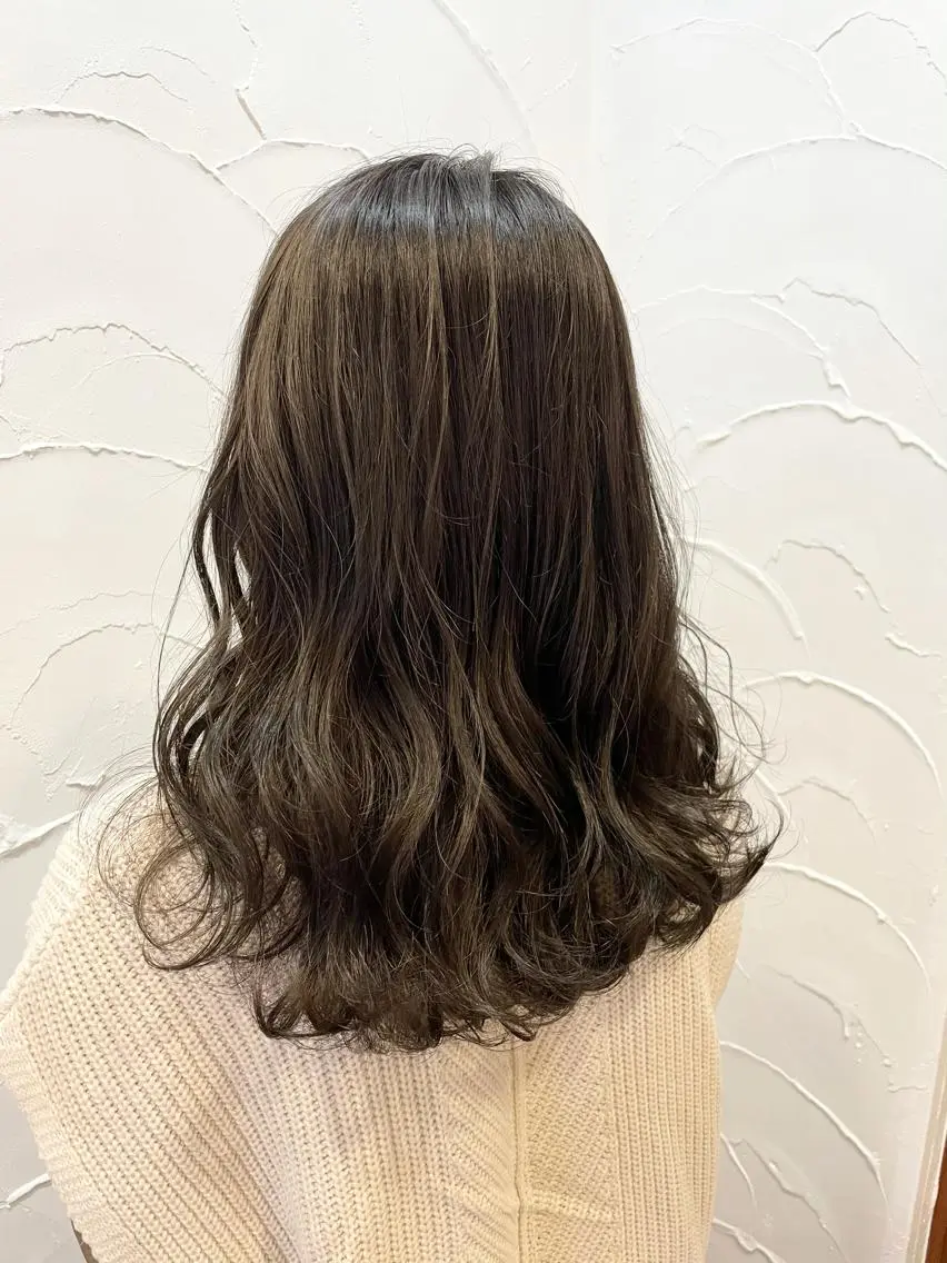 ❣️イメチェン❣️似合わせカット+トリートメントカラー+ゆるふわパーマ+高濃度トリートメントの写真