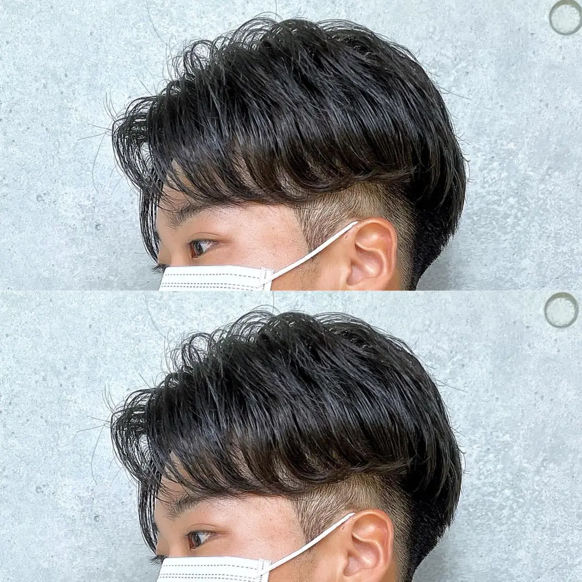 ショート メンズ メンズパーマ カット メンズヘア特化 崎田 成人のヘアスタイル