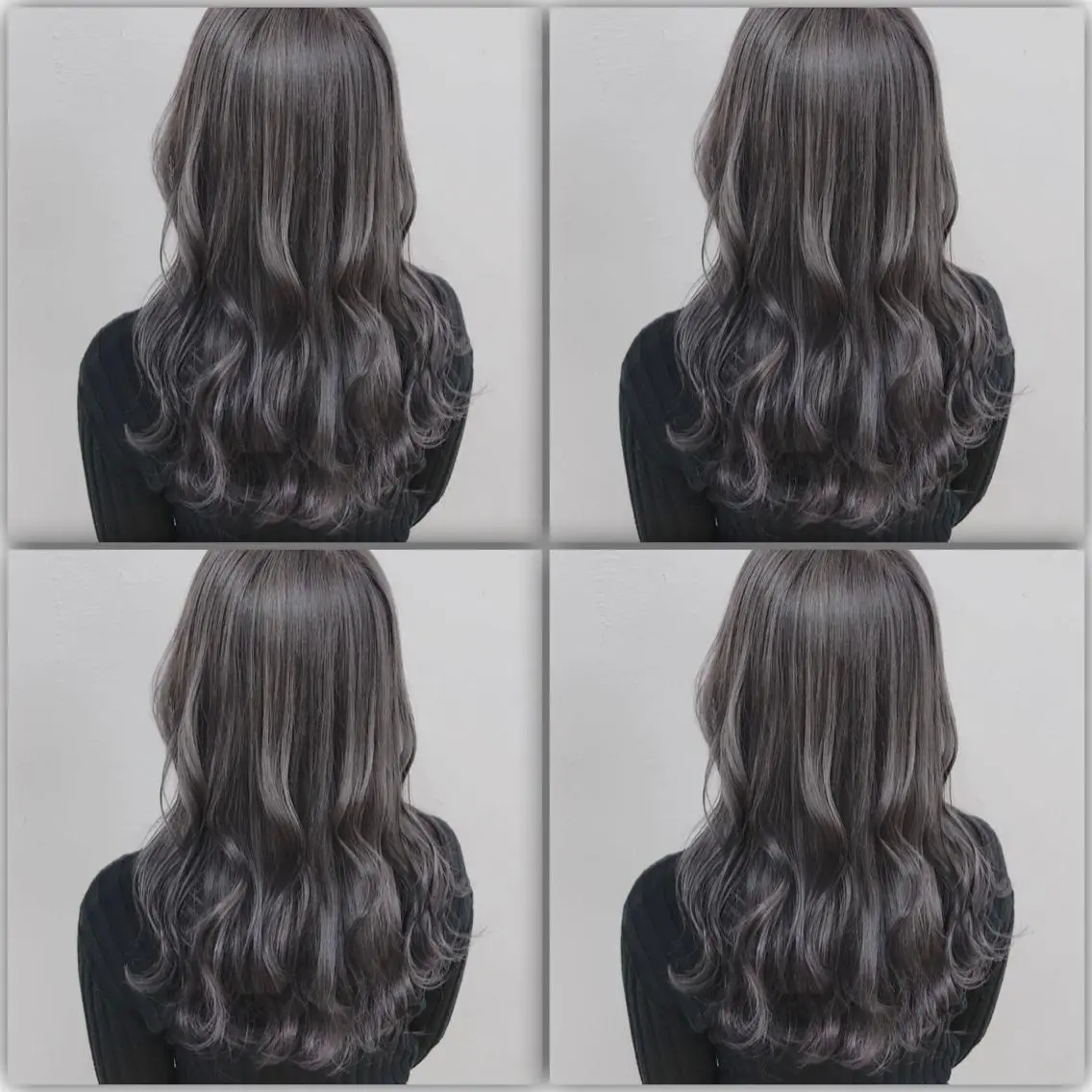 セミロング カラー レイヤーダブルカラー KYONのヘアスタイル