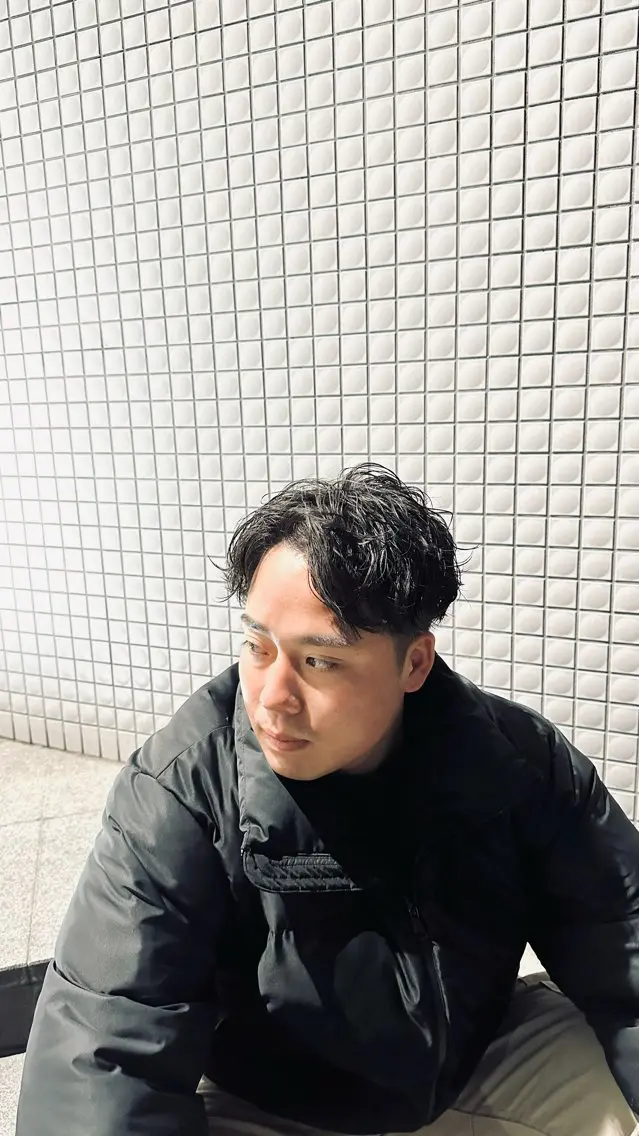 ショート パーマ メンズ メンズパーマ カット パーマ 💈メンズパーマ💈 ナカザワ　　リョウのヘアスタイル