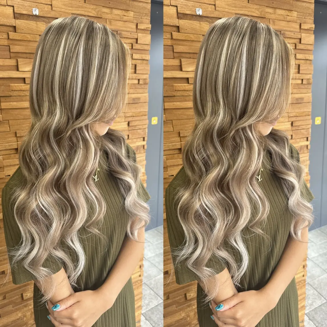 ロング カット エクステ RIEブリーチ& エクステ特化型のヘアスタイル