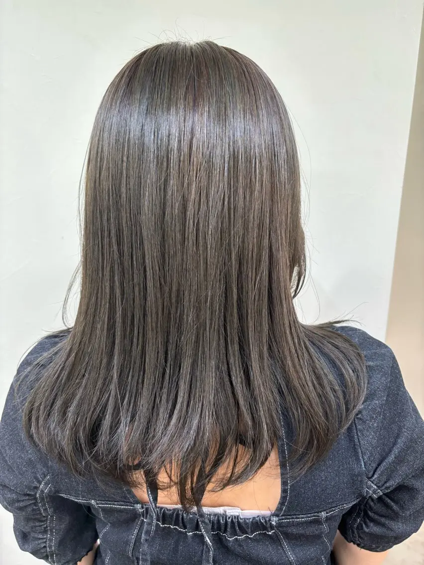 カラー 韓国風ヘア✂︎ 透明感♡ayameのヘアスタイル